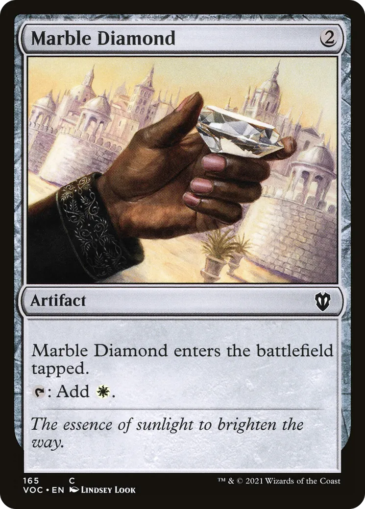 Marble Diamond — Crimson Vow Commander — Magic: The Gathering