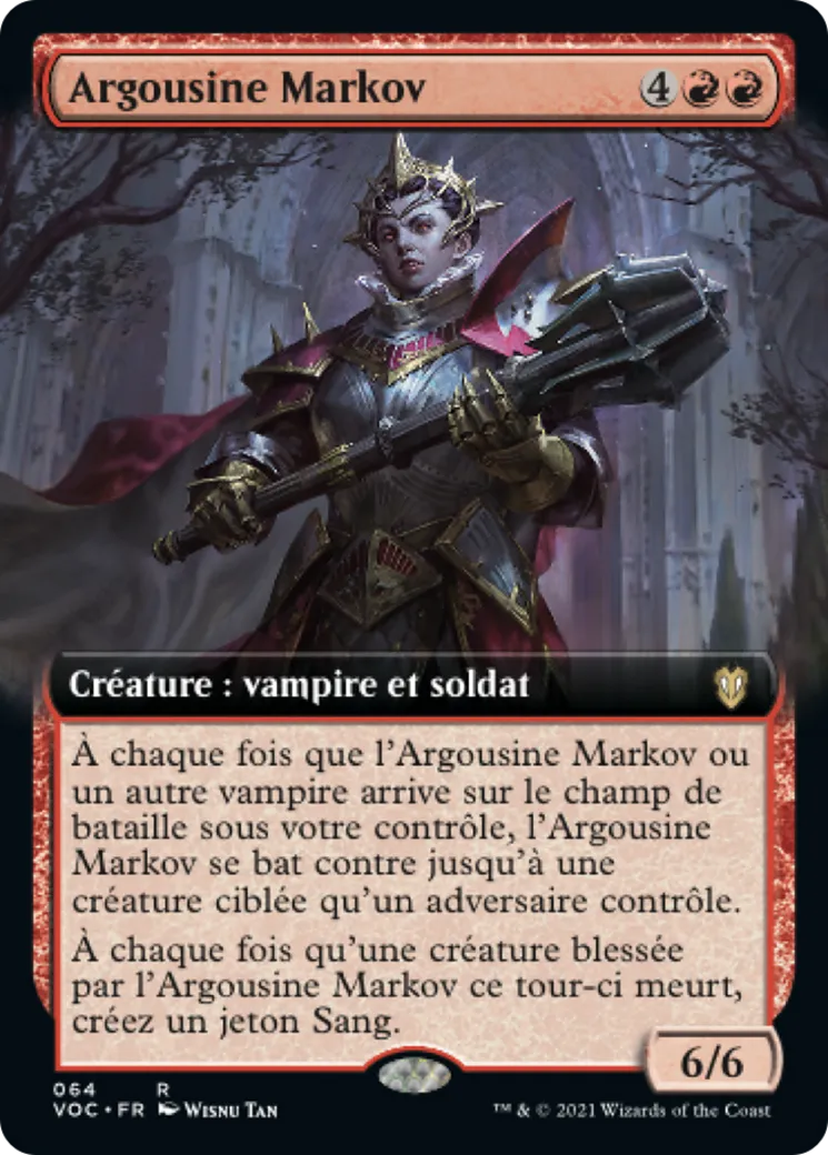 Argousine Markov — Crimson Vow Commander — Magic: The Gathering