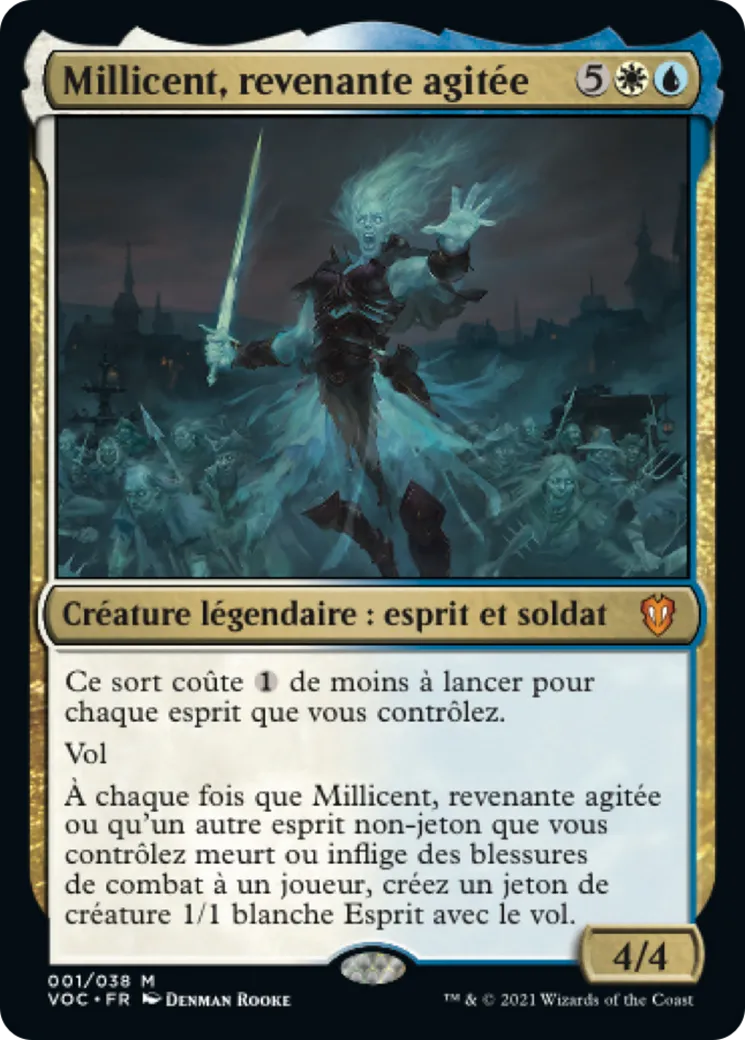 Millicent, revenante agitée from Crimson Vow Commander - Magic: The Gathering