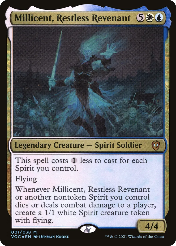 Millicent, Restless Revenant — Crimson Vow Commander — Magic: The Gathering
