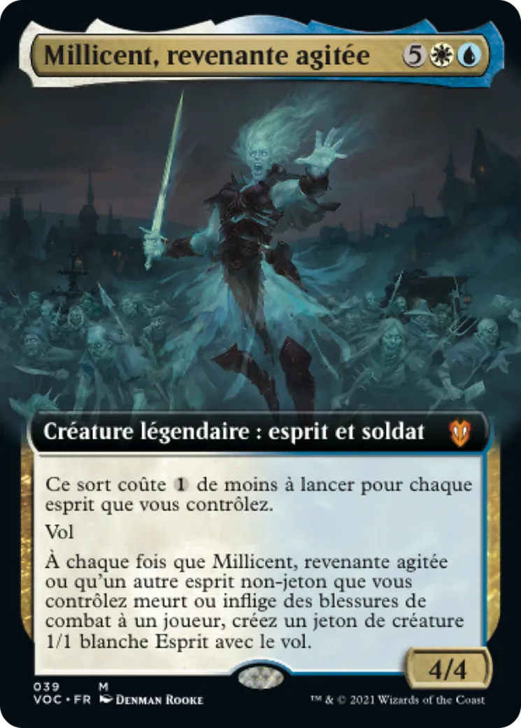 Millicent, revenante agitée — Crimson Vow Commander — Magic: The Gathering