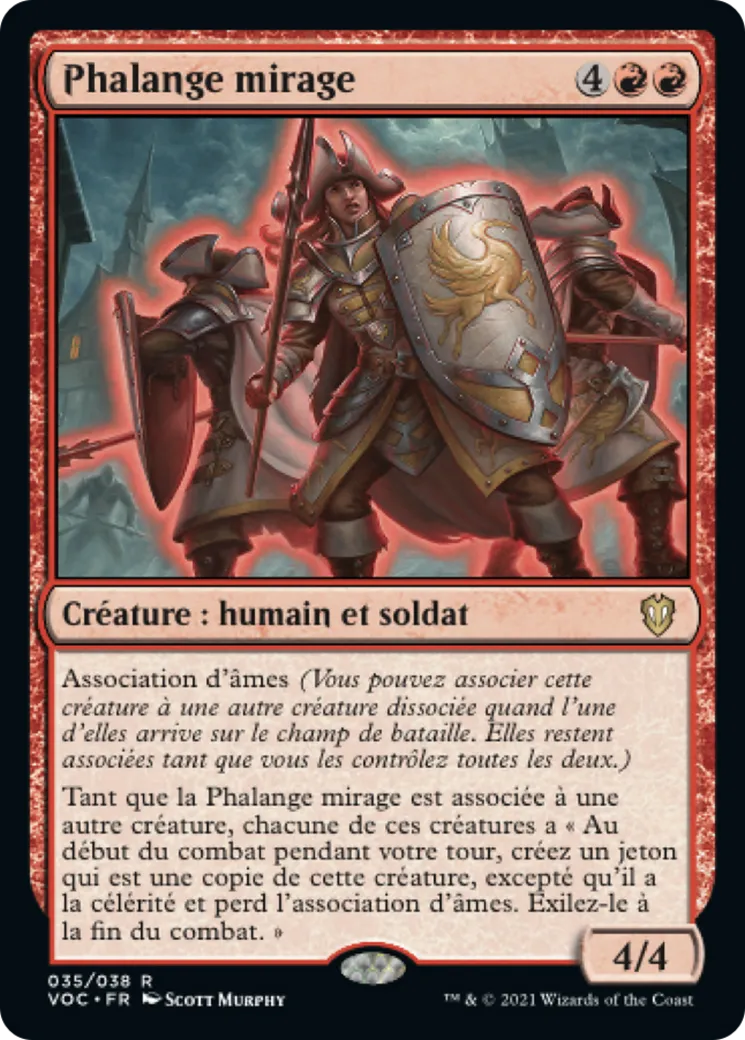 Phalange mirage — Crimson Vow Commander — Magic: The Gathering