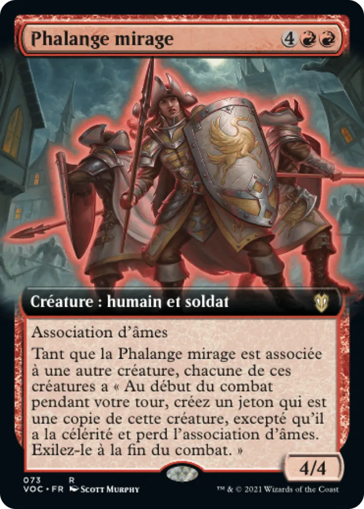 Phalange mirage from Crimson Vow Commander - Magic: The Gathering