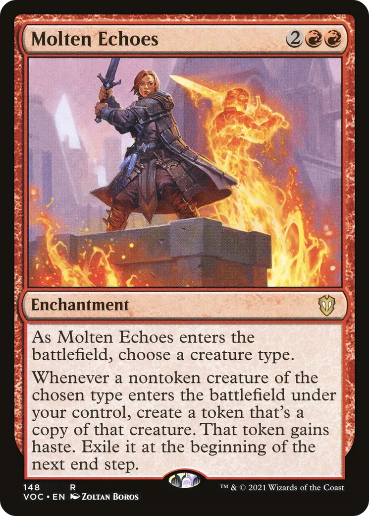 Molten Echoes — Crimson Vow Commander — Magic: The Gathering