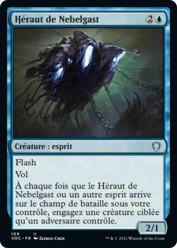 Héraut de Nebelgast — Crimson Vow Commander — Magic: The Gathering