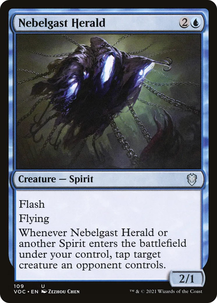 Héraut de Nebelgast — Crimson Vow Commander — Magic: The Gathering