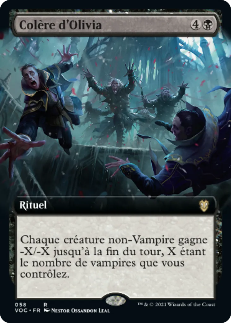 Colère d'Olivia — Crimson Vow Commander — Magic: The Gathering