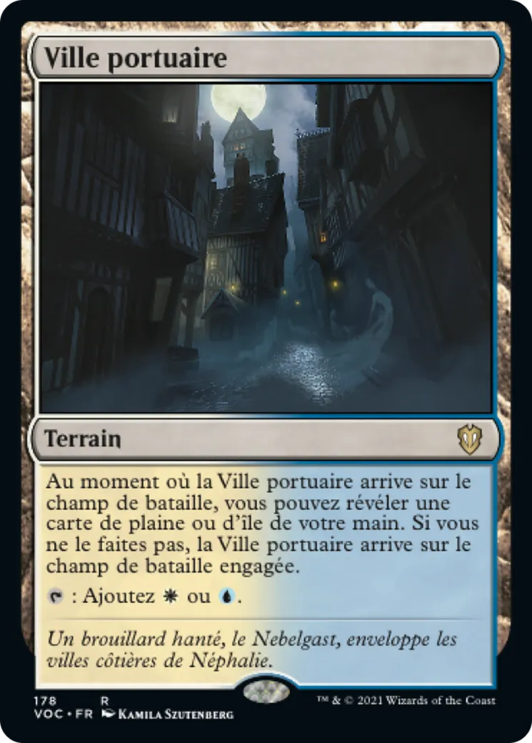 Ville portuaire — Crimson Vow Commander — Magic: The Gathering