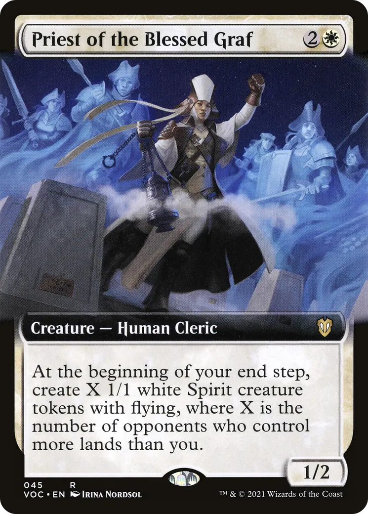Priest of the Blessed Graf — Crimson Vow Commander — Magic: The Gathering