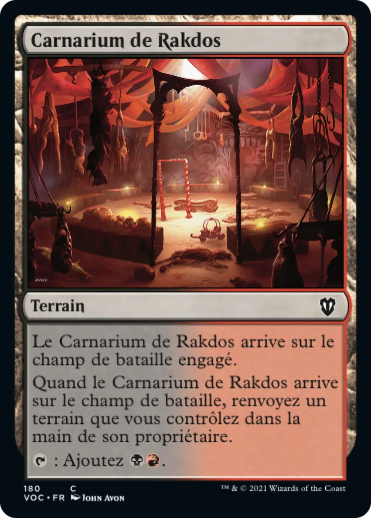 Carnarium de Rakdos — Crimson Vow Commander — Magic: The Gathering
