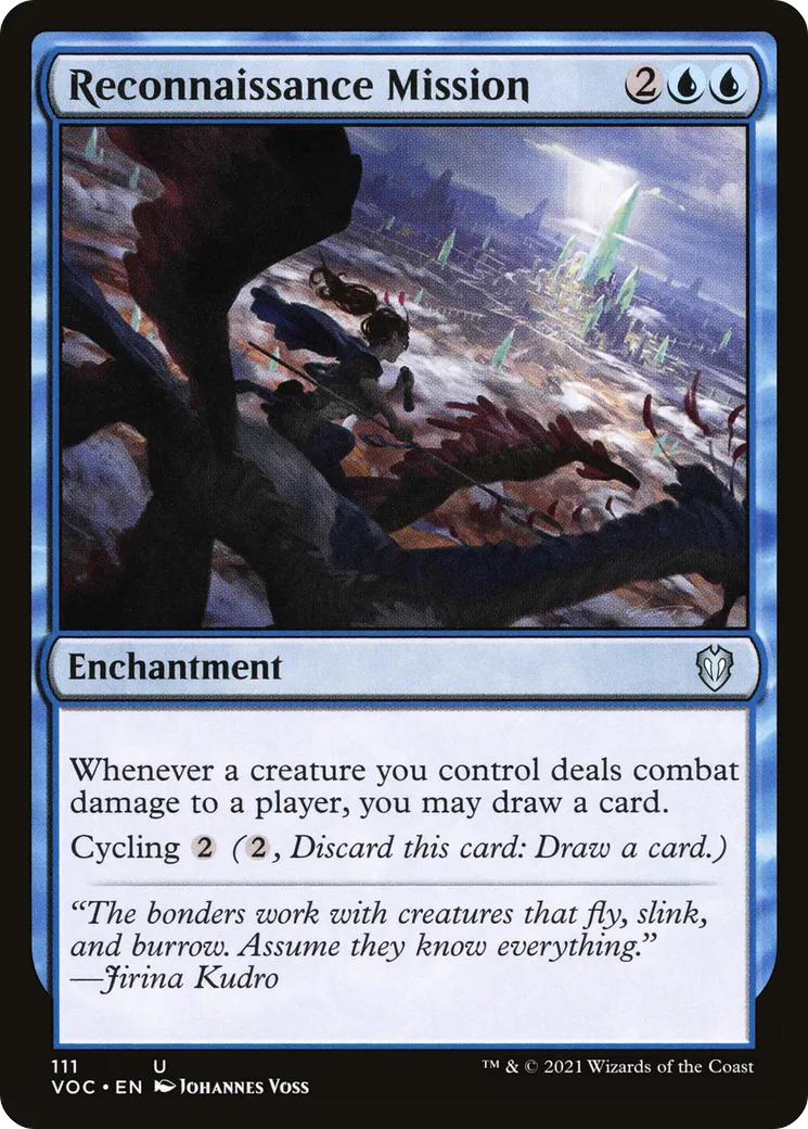 Reconnaissance Mission — Crimson Vow Commander — Magic: The Gathering