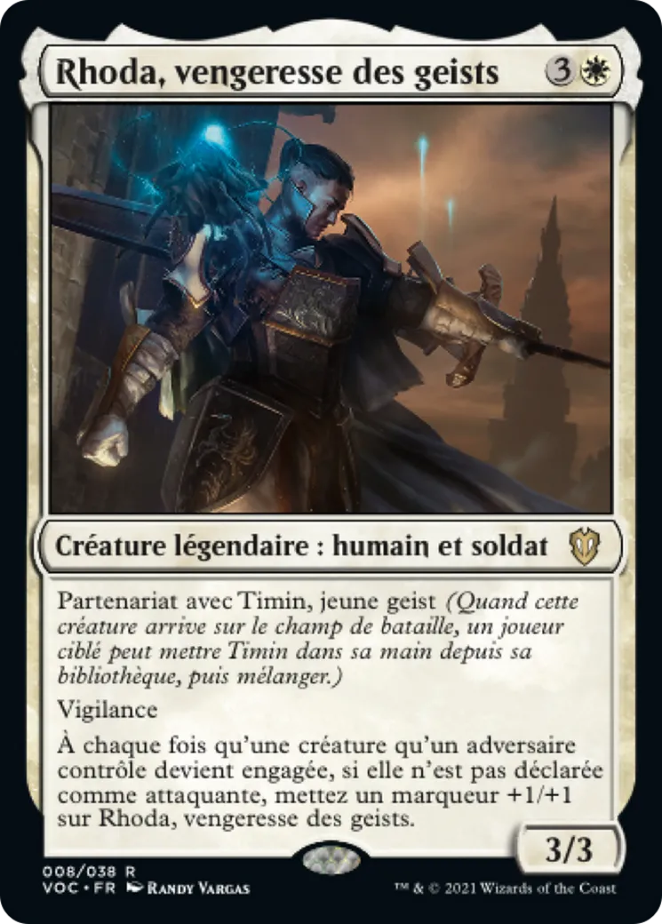 Rhoda, vengeresse des geists — Crimson Vow Commander — Magic: The Gathering