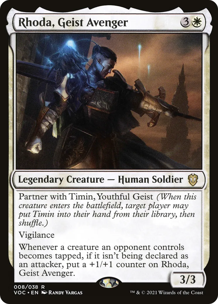 Rhoda, Geist Avenger — Crimson Vow Commander — Magic: The Gathering