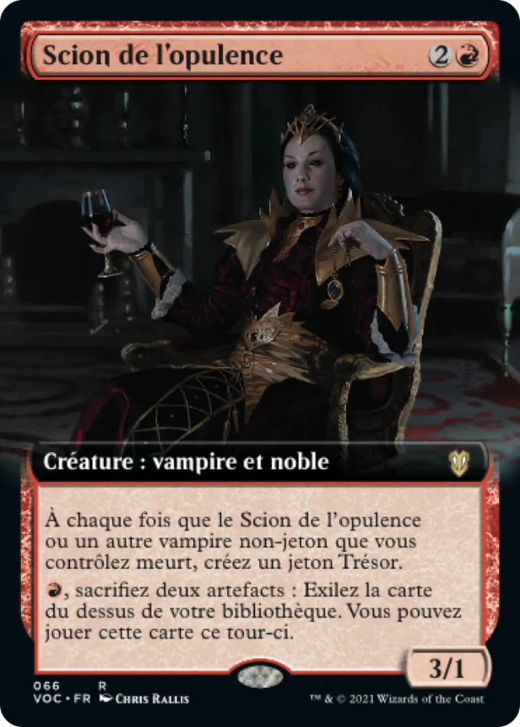 Scion de l'opulence — Crimson Vow Commander — Magic: The Gathering