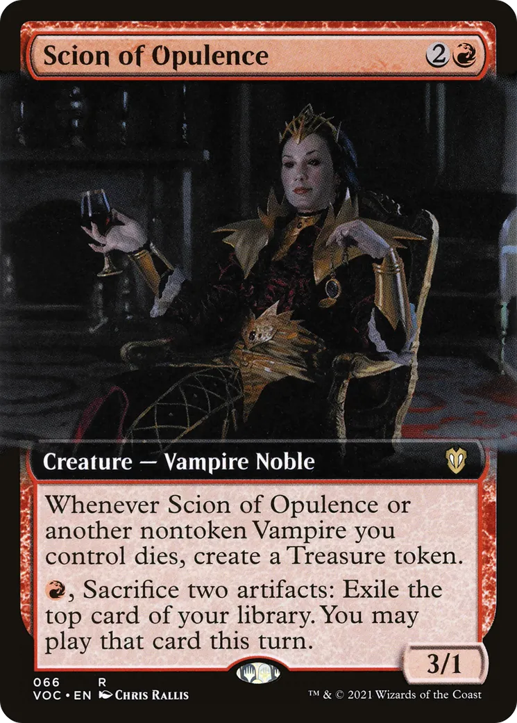 Scion of Opulence — Crimson Vow Commander — Magic: The Gathering