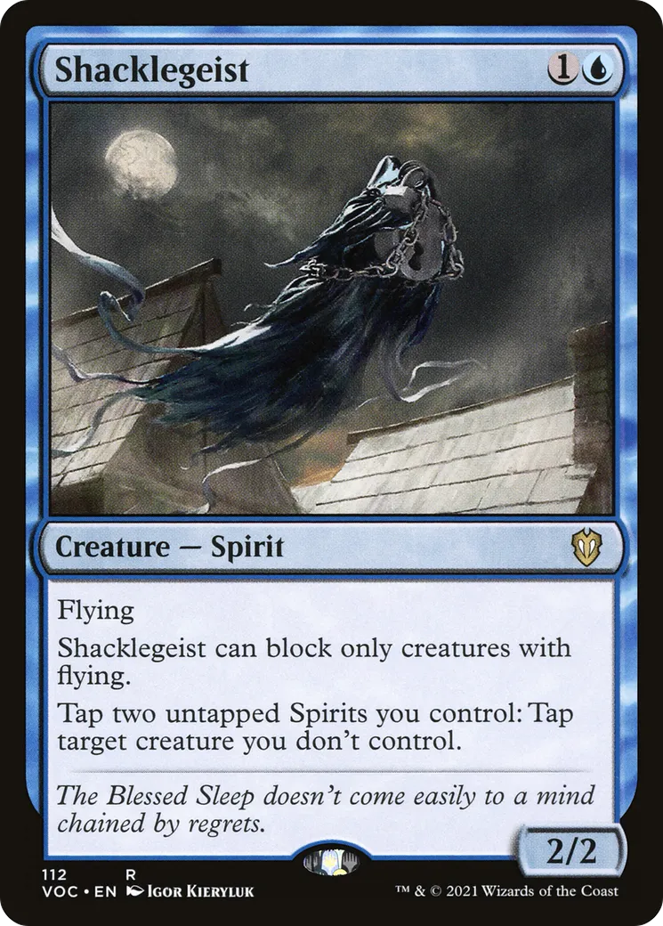 Geist ferré — Crimson Vow Commander — Magic: The Gathering