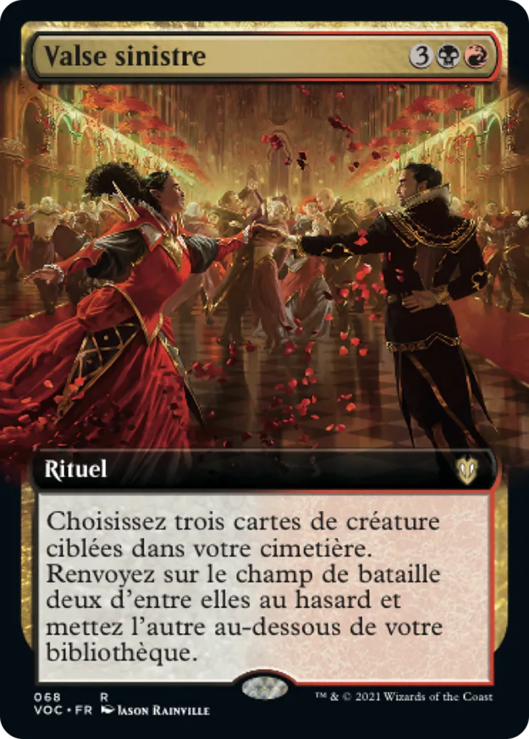 Valse sinistre — Crimson Vow Commander — Magic: The Gathering