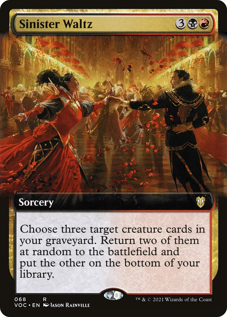 Sinister Waltz — Crimson Vow Commander — Magic: The Gathering