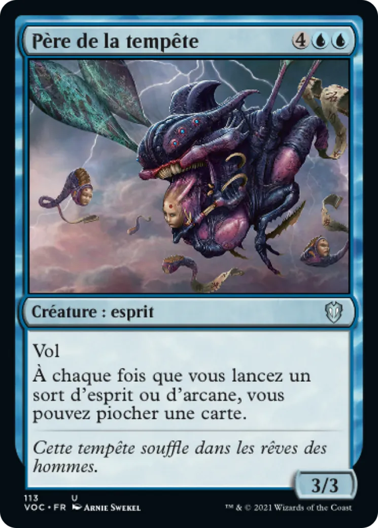 Père de la tempête — Crimson Vow Commander — Magic: The Gathering