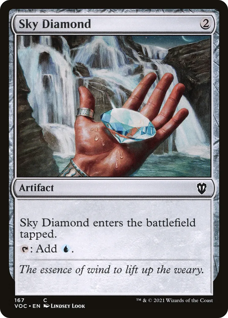Sky Diamond from Crimson Vow Commander - Magic: The Gathering