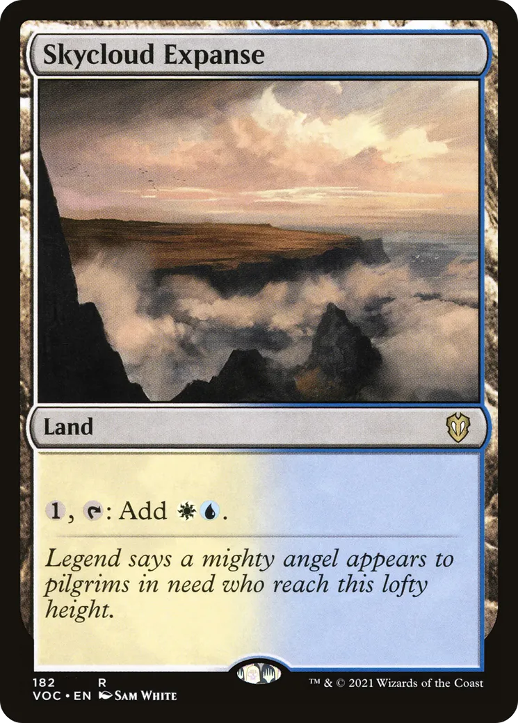 Immensité de Cielcouvert — Crimson Vow Commander — Magic: The Gathering