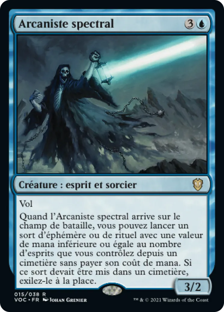 Arcaniste spectral — Crimson Vow Commander — Magic: The Gathering