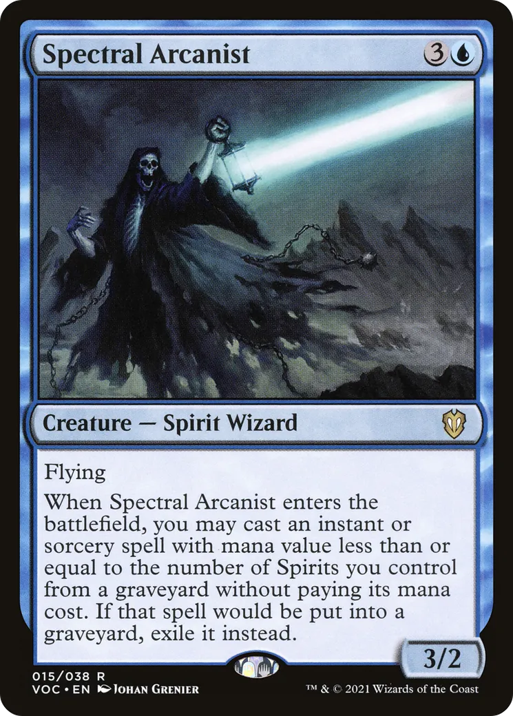Arcaniste spectral — Crimson Vow Commander — Magic: The Gathering