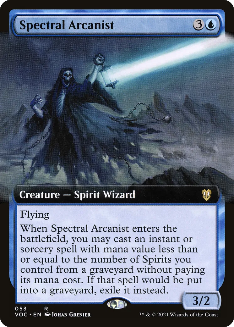 Spectral Arcanist — Crimson Vow Commander — Magic: The Gathering