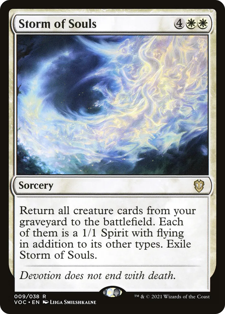 Storm of Souls — Crimson Vow Commander — Magic: The Gathering
