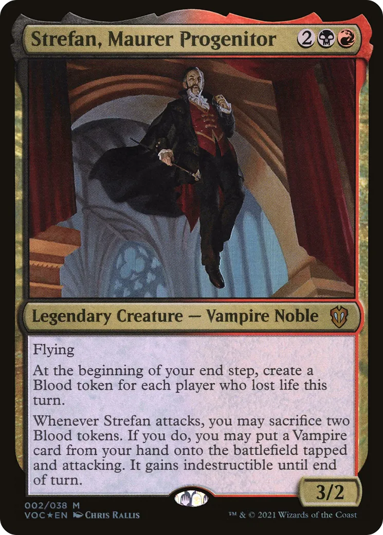 Strefan, Maurer Progenitor — Crimson Vow Commander — Magic: The Gathering