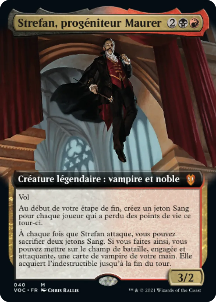 Strefan, progéniteur Maurer — Crimson Vow Commander — Magic: The Gathering