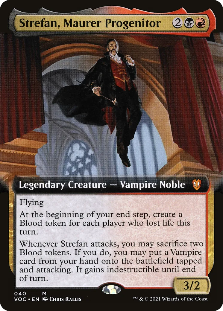 Strefan, Maurer Progenitor — Crimson Vow Commander — Magic: The Gathering