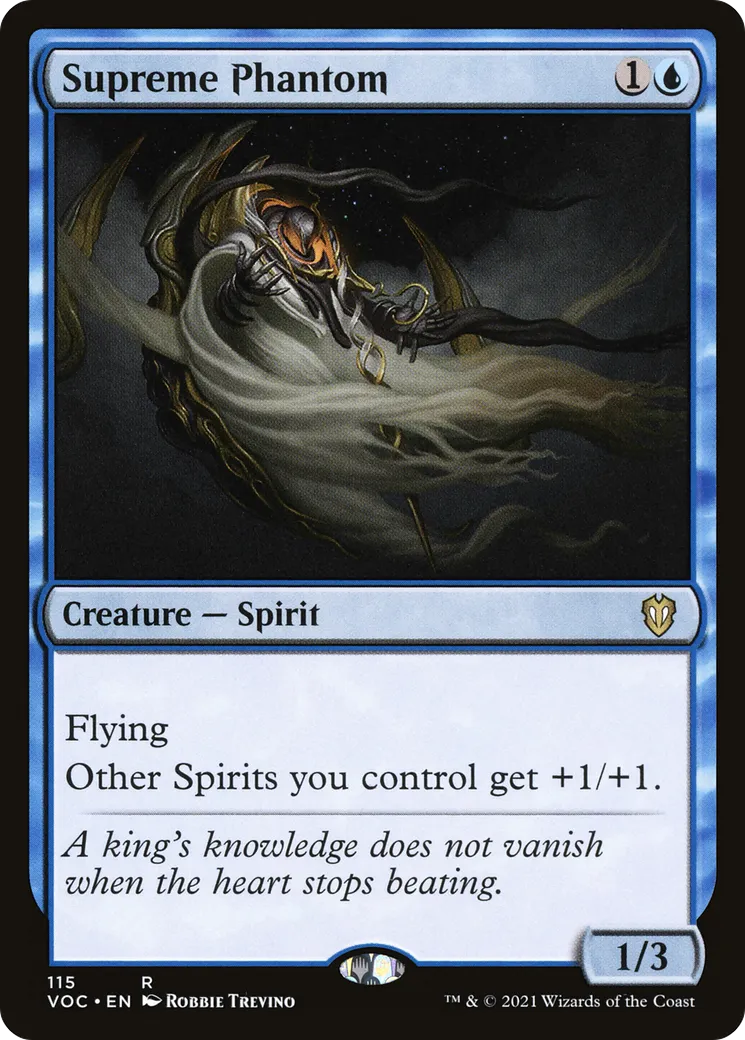 Supreme Phantom — Crimson Vow Commander — Magic: The Gathering