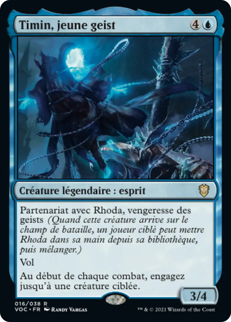Timin, jeune geist — Crimson Vow Commander — Magic: The Gathering