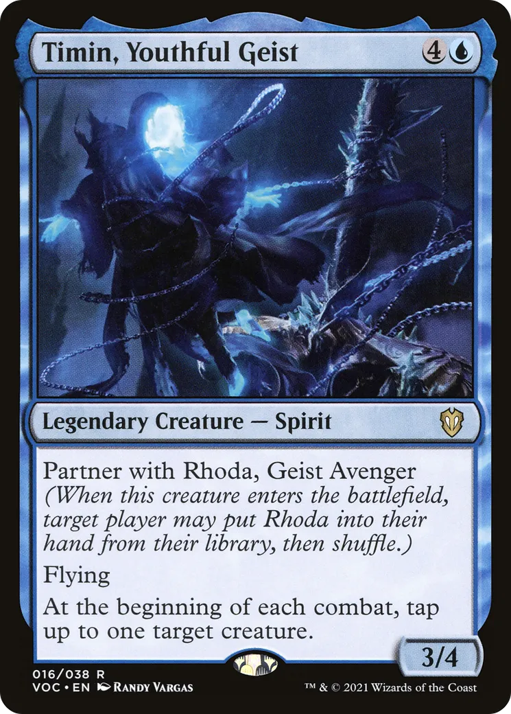 Timin, jeune geist — Crimson Vow Commander — Magic: The Gathering