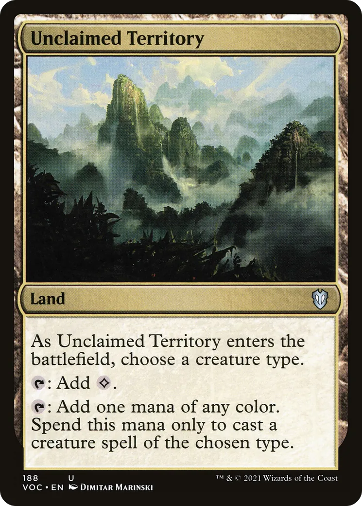 Terra nullius — Crimson Vow Commander — Magic: The Gathering