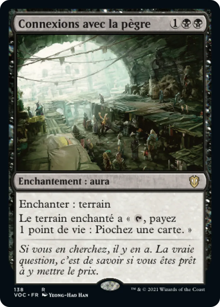 Connexions avec la pègre — Crimson Vow Commander — Magic: The Gathering