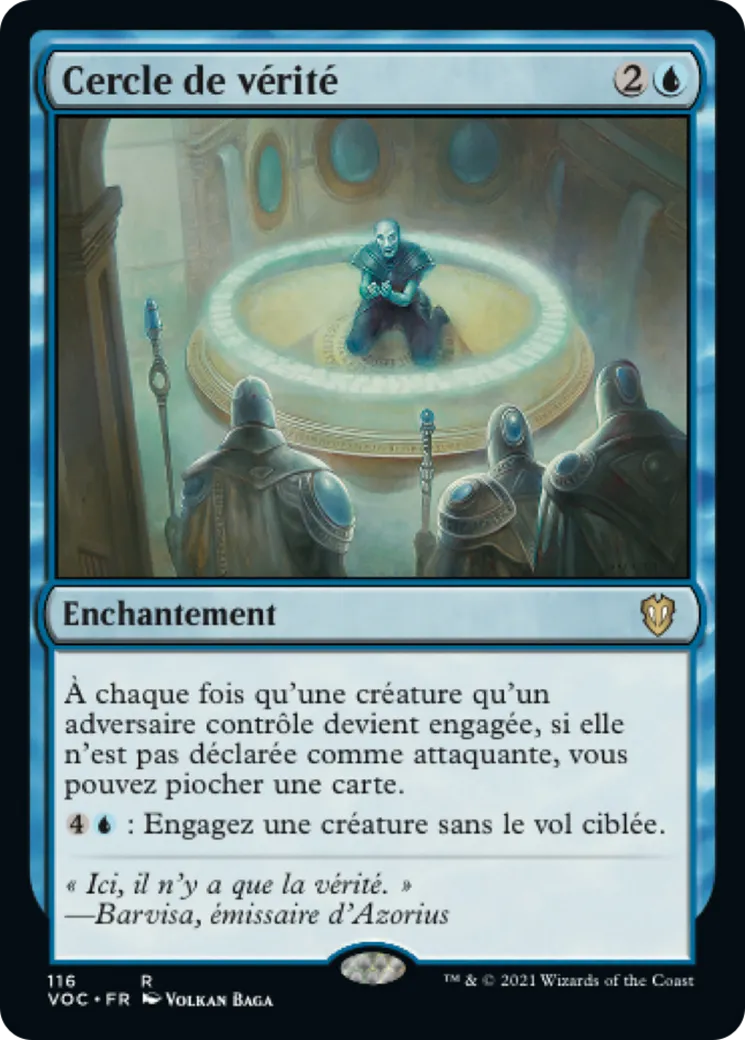 Cercle de vérité — Crimson Vow Commander — Magic: The Gathering