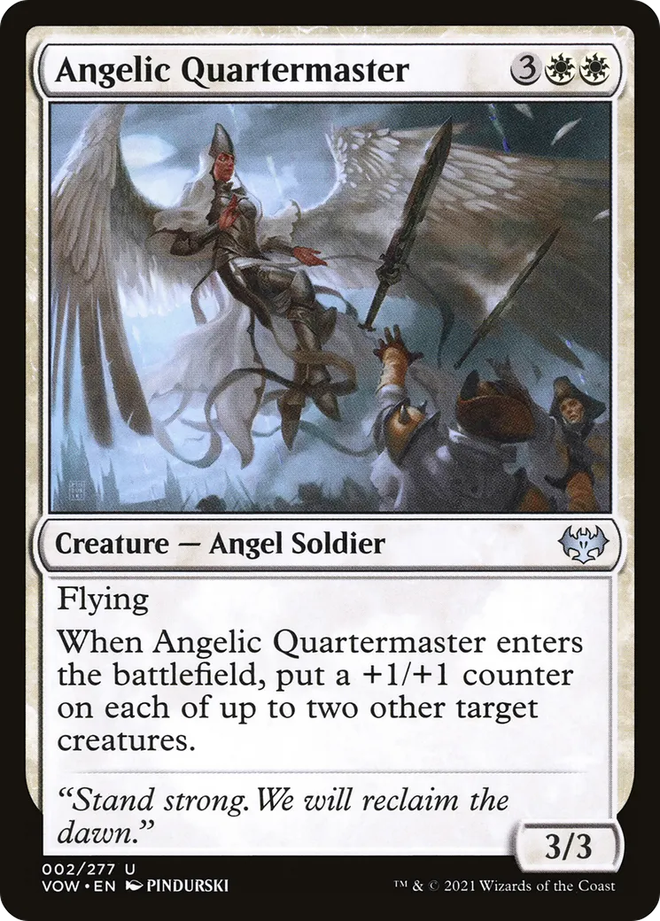 Quartier-maître angélique — Innistrad: Crimson Vow — Magic: The Gathering