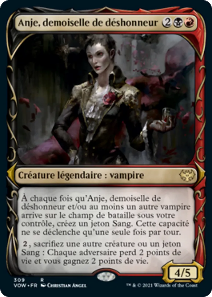 Anje, demoiselle de déshonneur — Innistrad: Crimson Vow — Magic: The Gathering