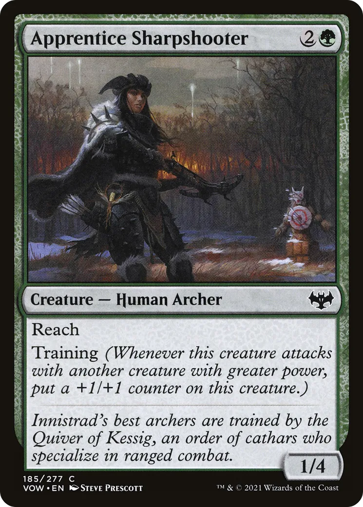 Apprentice Sharpshooter — Innistrad: Crimson Vow — Magic: The Gathering