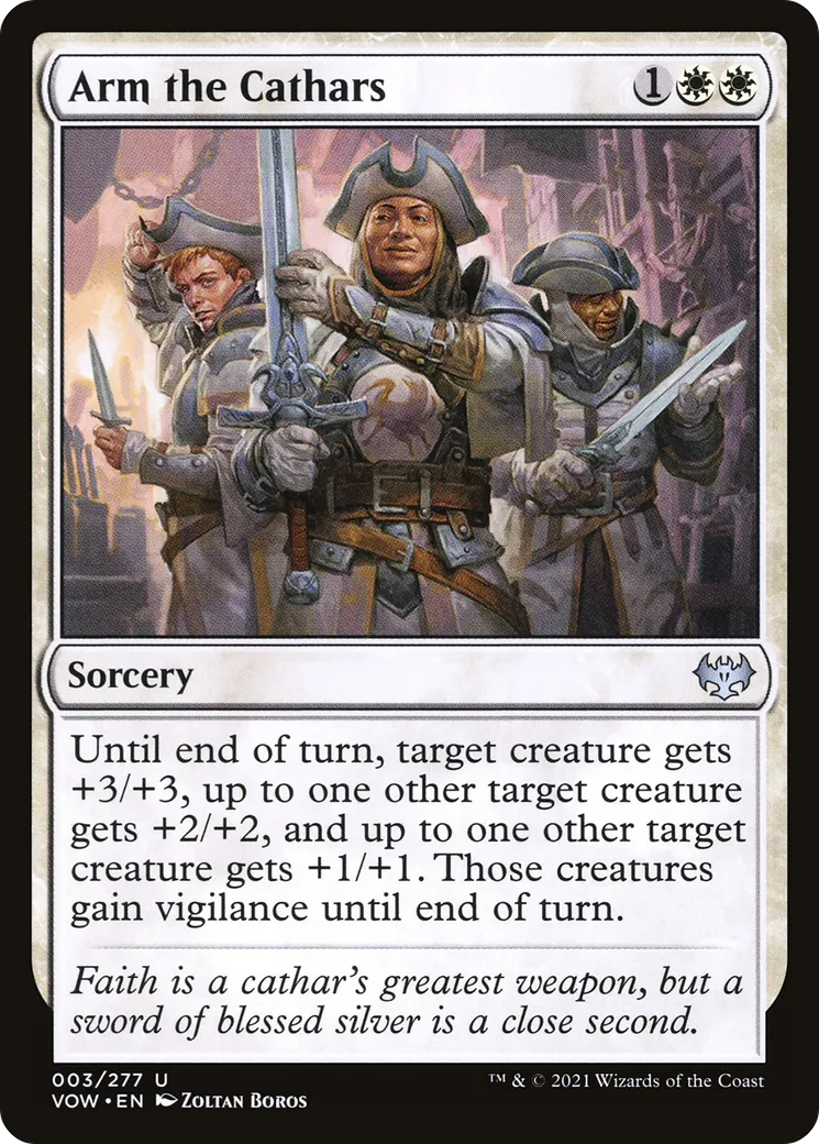 Arm the Cathars — Innistrad: Crimson Vow — Magic: The Gathering