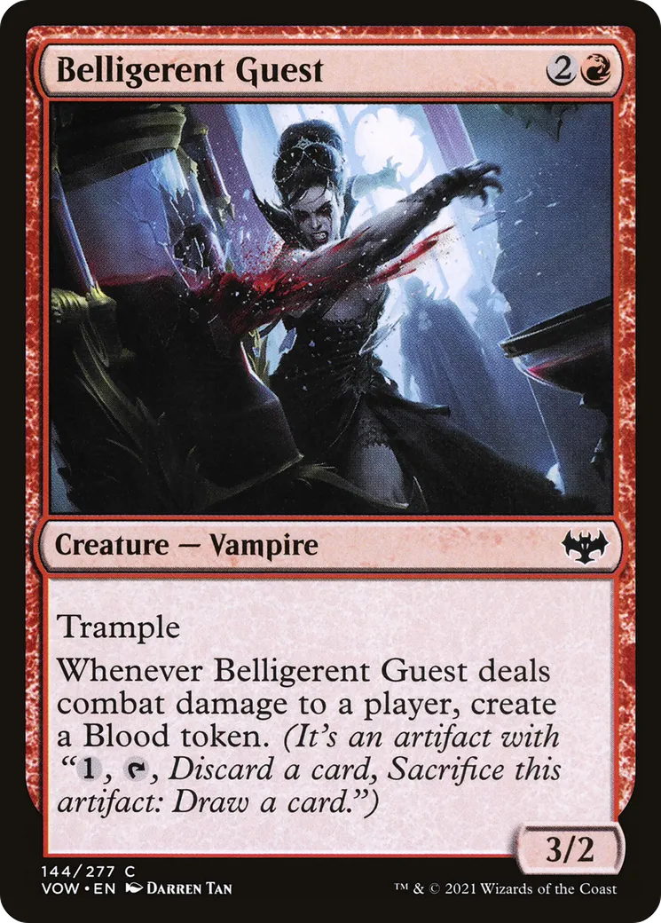 Convive belligérante — Innistrad: Crimson Vow — Magic: The Gathering