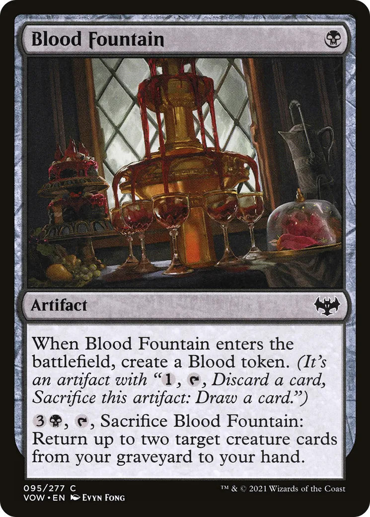 Fontaine de sang — Innistrad: Crimson Vow — Magic: The Gathering