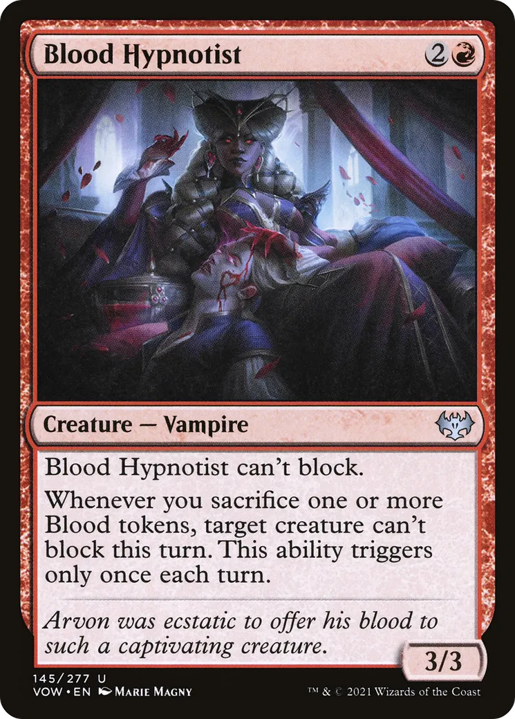Hypnotiseuse de sang — Innistrad: Crimson Vow — Magic: The Gathering