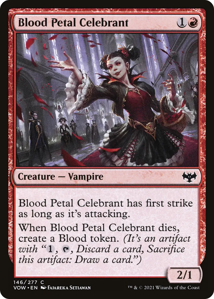 Blood Petal Celebrant — Innistrad: Crimson Vow — Magic: The Gathering