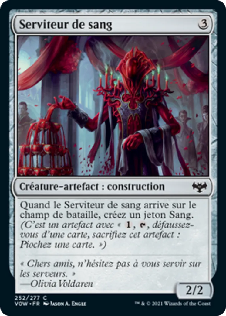 Serviteur de sang — Innistrad: Crimson Vow — Magic: The Gathering