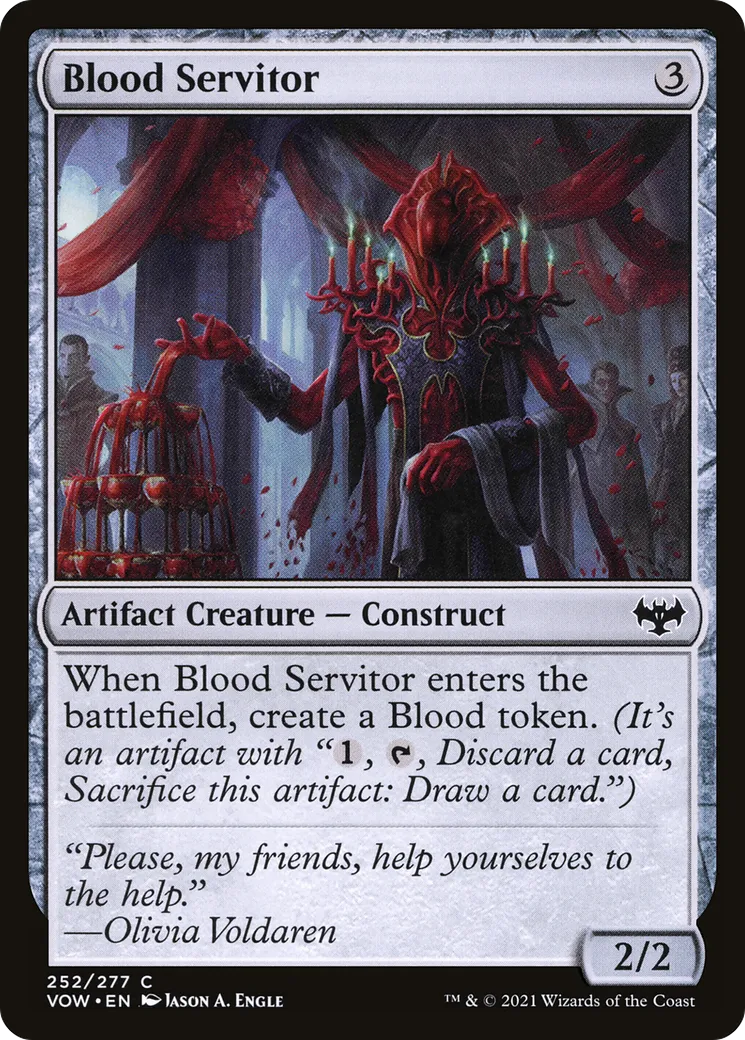 Blood Servitor — Innistrad: Crimson Vow — Magic: The Gathering