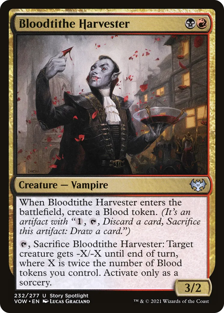 Moissonneur de la dîme de sang — Innistrad: Crimson Vow — Magic: The Gathering