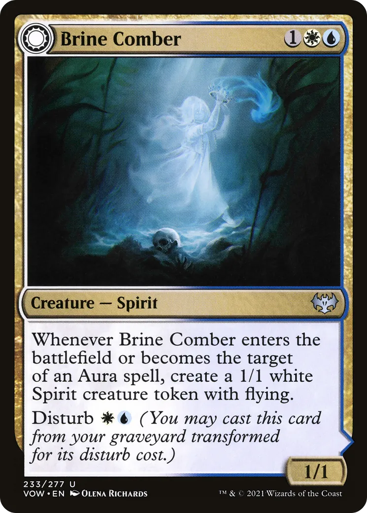 Ratisseuse des embruns // Don des embruns — Innistrad: Crimson Vow — Magic: The Gathering